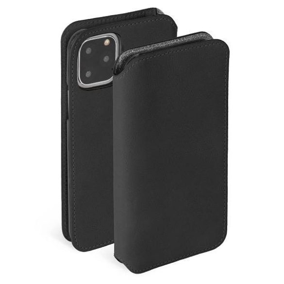 Krusell iPhone 11 Pro Max Sunne 4 kártya fekete FolioWallet tok