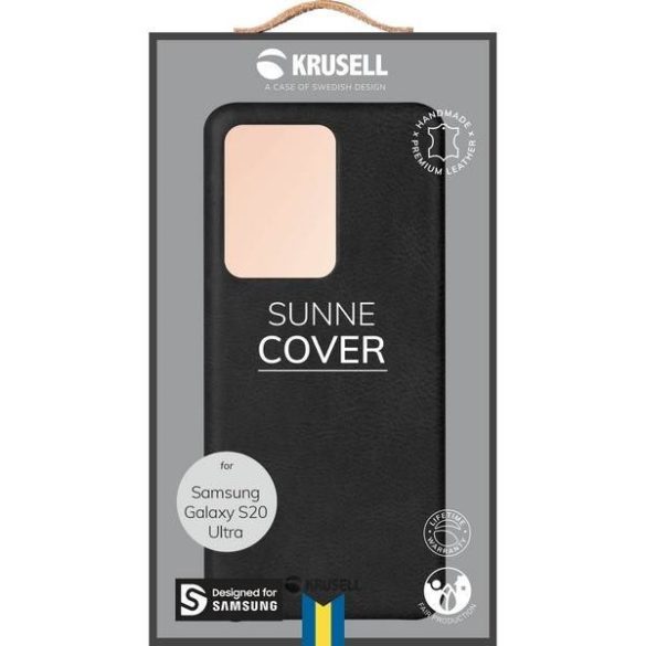 Krusell SunneCover Samsung G988 Samsung Galaxy S20 Ultra fekete tok