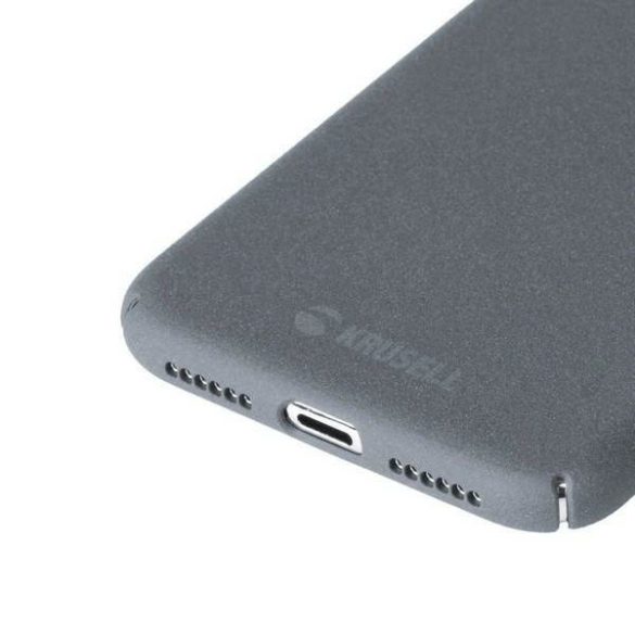 Krusell SandCover iPhone 12 Pro Max 6,7" szürke tok