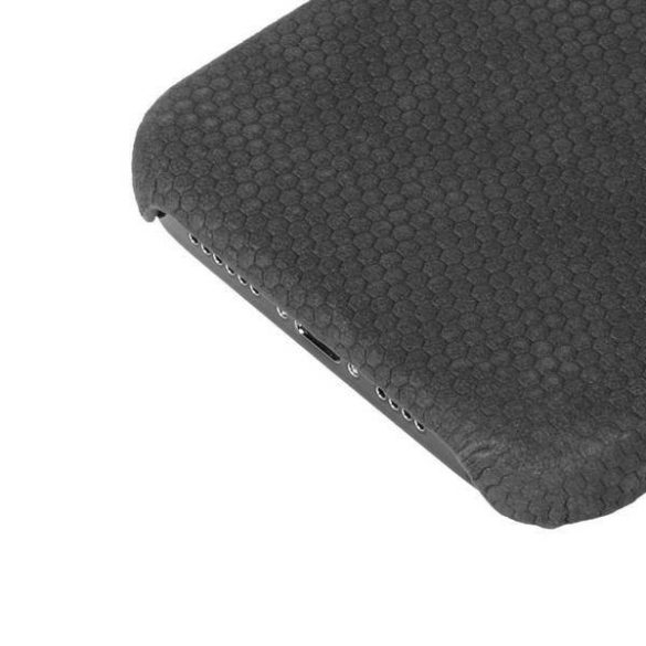 Krusell Bőr borító iPhone 13 Pro Max 6.7" fekete tok
