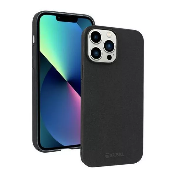 Krusell SandCover tok iPhone 13 Pro Max - fekete