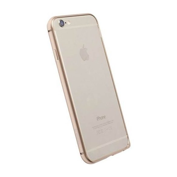 Krusell AluBumper Sala iPhone 6S/6 90045 aranysárga tok 