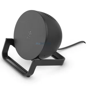 Belkin indukciós töltő + hangszóró 10W AUF001VFBK - fekete