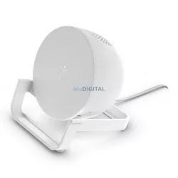   Belkin indukciós töltő + hangszóró 10W AUF001VFWH - fehér