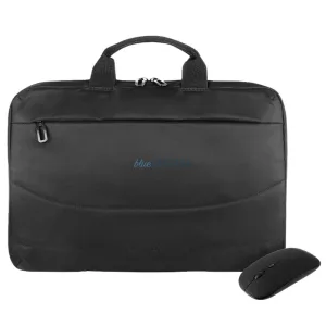 Tucano Borsa Idea szett: 15.6" laptoptáska + egér - fekete