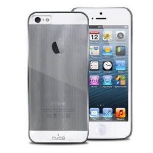 Puro Mirror Cover iPhone 5/5S ezüst tok
