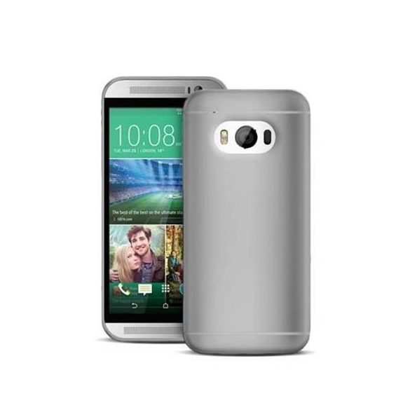 Puro Ultra Slim 0.3mm HTC One M9 sötét átlátszó tok