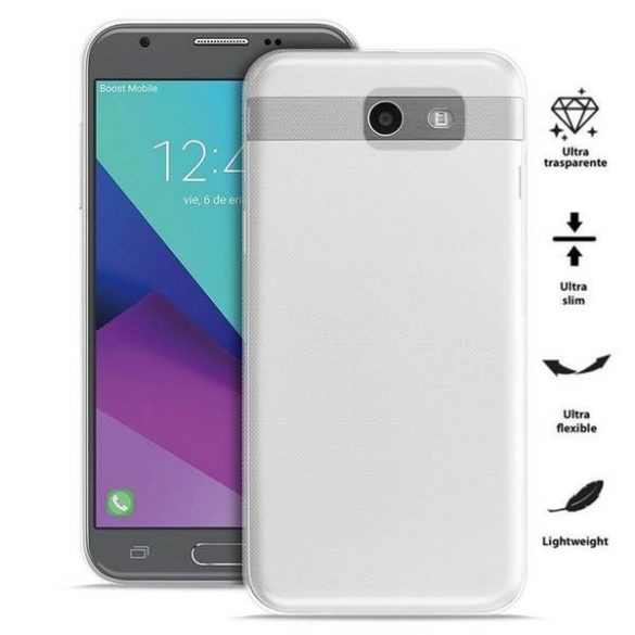 Puro Nude 0.3mm Samsung J3 J330 2017 átlátszó tok