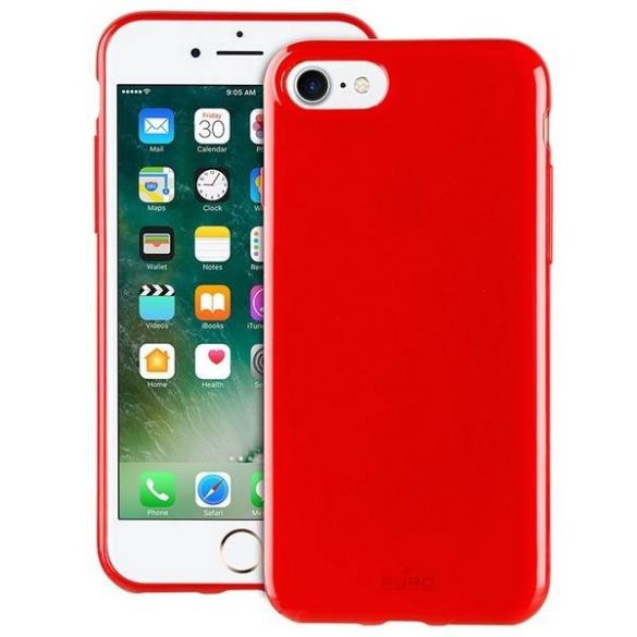 Puro Sunny Kit Tok iPhone 7/8 SE 2020 / SE 2022 piros tok + napszemüveg