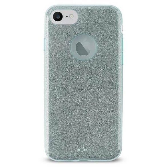 Puro Glitter Shine iPhone 6/6S/7 világoskék limitált kiadású tok