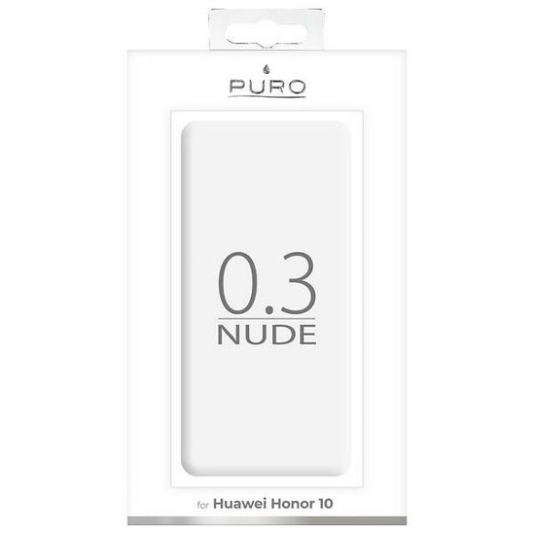 Puro Nude 0.3mm Huawei Honor 10 átlátszó tok