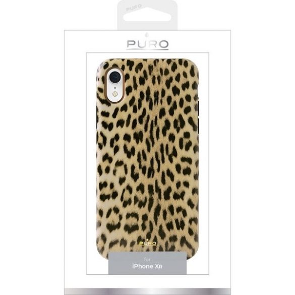 Puro Glam Leopard tok iPhone Xr - mintás