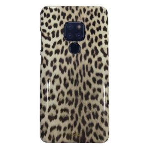 Puro Glam Leopard Cover HUAWEI MATE 20 fekete limitált kiadású tok