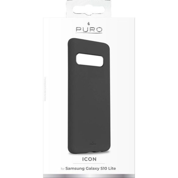 Puro ICON Cover Samsung S10e G970 szürke SGS10LICONGREY LIMITED EDITION tok