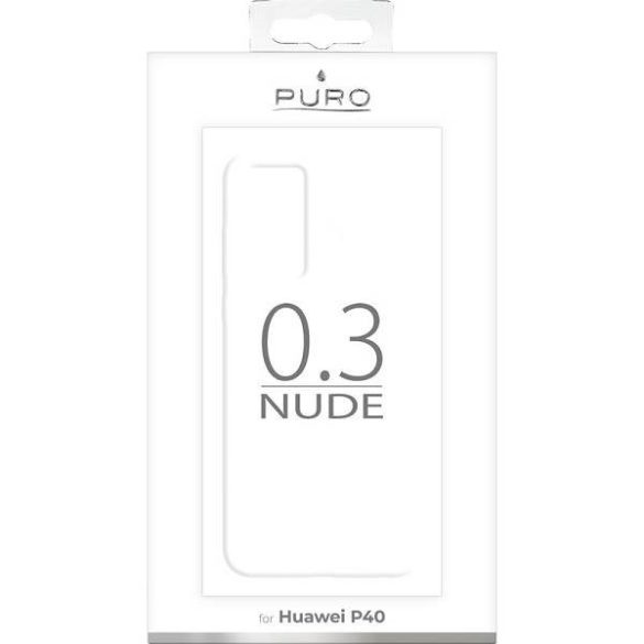 Puro Nude 0.3mm Huawei P40 átlátszó tok