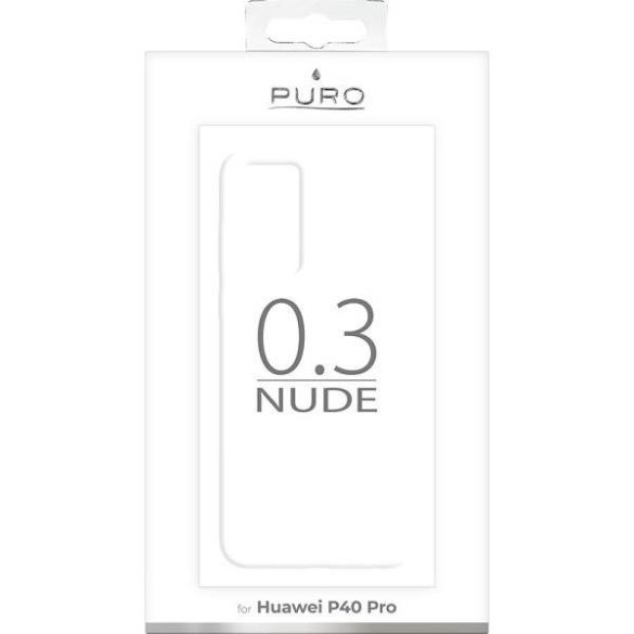 Puro Nude 0.3mm Huawei P40 Pro átlátszó tok