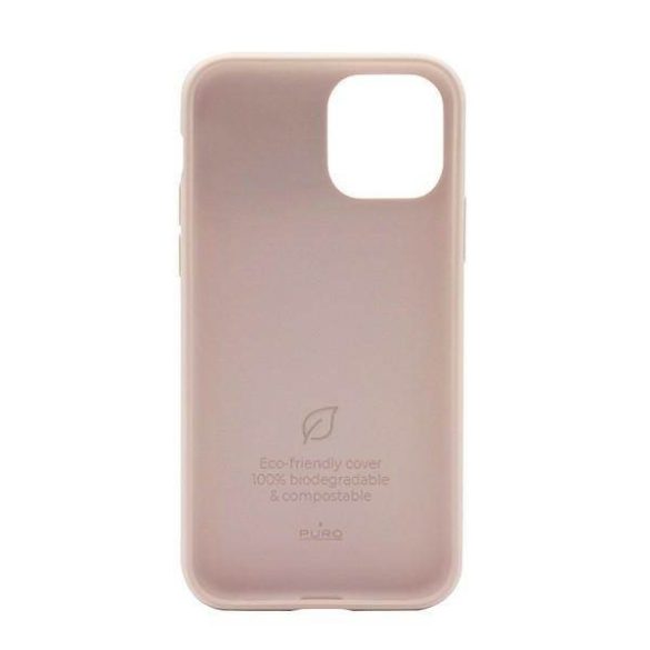 Puro GreenCompostable ECO iPhone 12 mini 5,4" rózsaszín homok tok