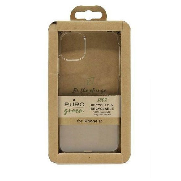 Puro GreenRecycled ECO iPhone 12 mini 5,4" átlátszó tok