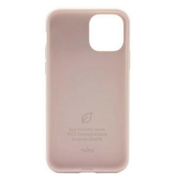 Puro GreenCompostable ECO iPhone 12/12 Pro 6,1"  rózsaszín homok IPC1261ECO1ROSE tok