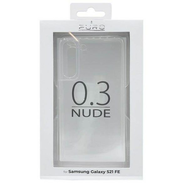 Puro Nude 0.3mm Samsung S21 FE G990 átlátszó tok