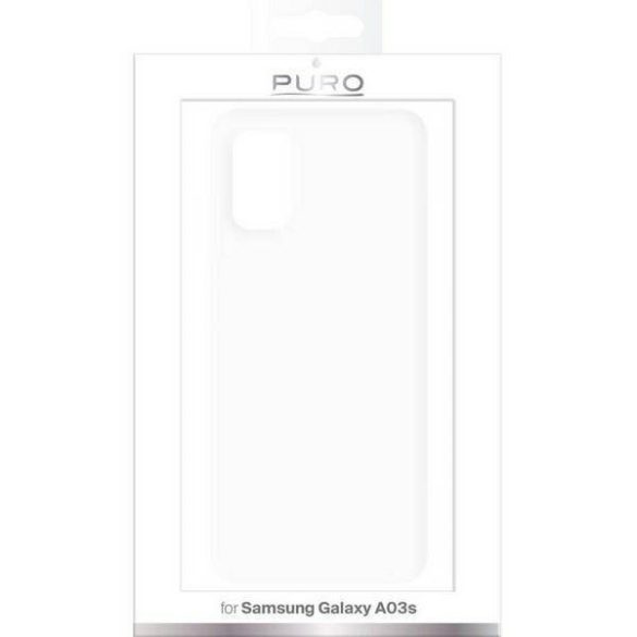 Puro Nude 0.3mm Samsung A03s A037 átlátszó tok