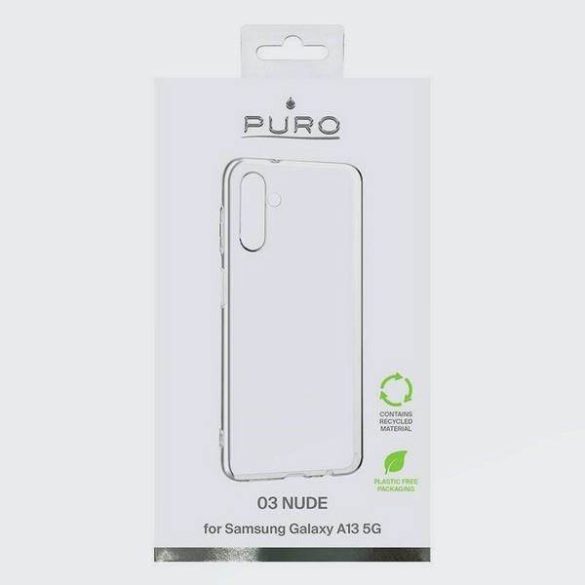 Puro Nude 0.3mm Samsung A13 5G A136 átlátszó tok