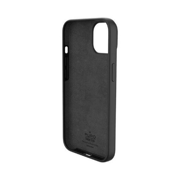 Puro ICON védőtok iPhone 14 Plus / 15 Plus 6,7" fekete IPC1467ICONBLK