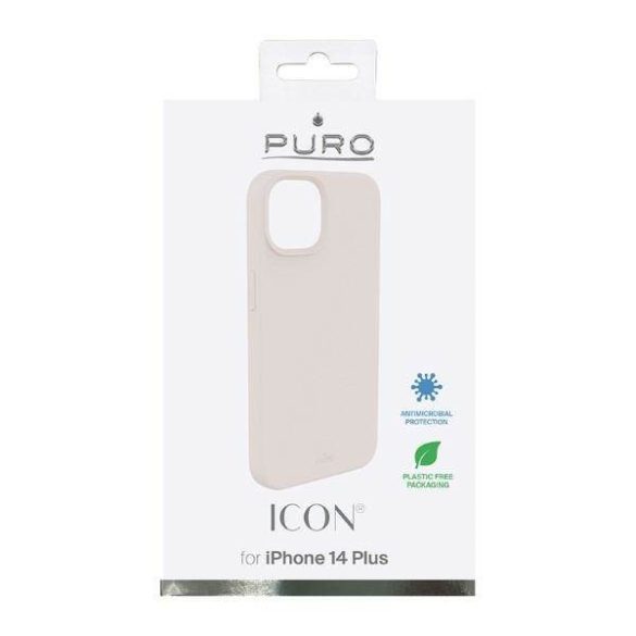 Puro ICON tok iPhone 14 Plus / 15 Plus 6.7" rózsaszín IPC1467ICONROSE