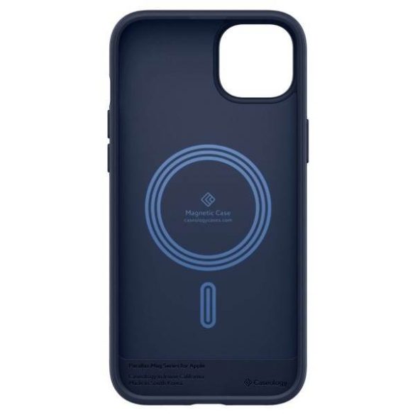 Spigen Caseology Parallax MAG iPhone 14 Plus Magsafe Midnight Blue tok