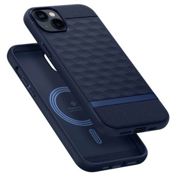 Spigen Caseology Parallax MAG iPhone 14 Plus Magsafe Midnight Blue tok