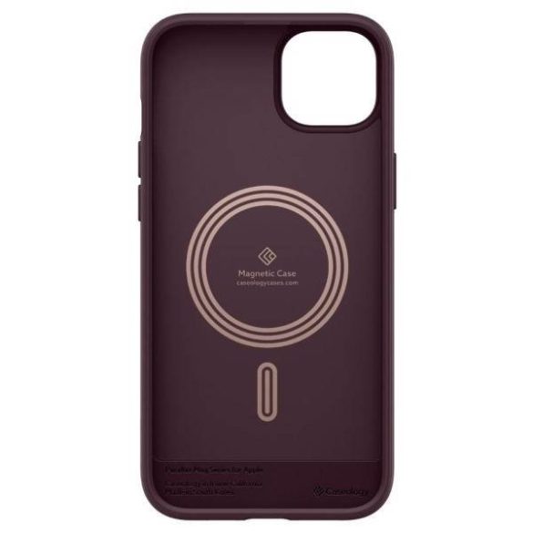 Spigen Caseology Parallax MAG iPhone 14 Plus Magsafe burgundi tok