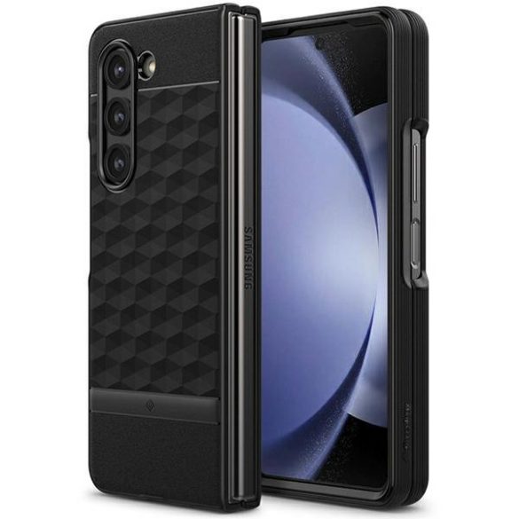 Spigen Caseology Parallax Sam Galaxy Z Fold5 fekete/Matt fekete ACS06225 tok