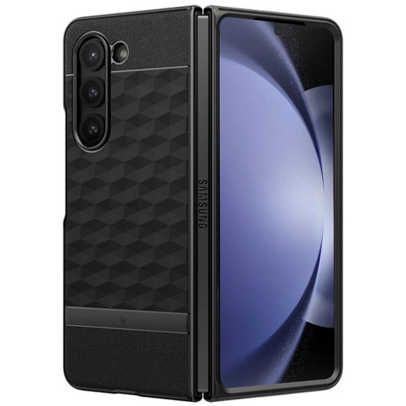 Spigen Caseology Parallax Sam Galaxy Z Fold5 fekete/Matt fekete ACS06225 tok