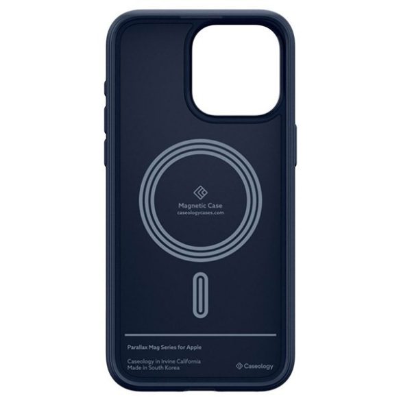 Spigen Caseology Parallax MAG iPhone 15 Pro Max 6.7" Magsafe tengerészkék ACS06615 ACS06615 tok