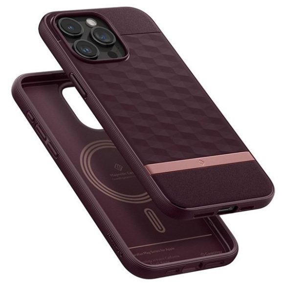 Spigen Caseology Parallax MAG iPhone 15 Pro Max 6.7" Magsafe Burgundi ACS06616 ACS06616 tok