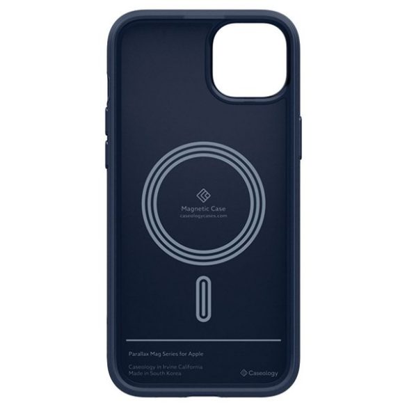 Spigen Caseology Parallax MAG iPhone 15 Magsafe Midnight Blue tok