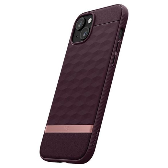 Spigen Caseology Parallax MAG iPhone 15 Magsafe burgundi tok