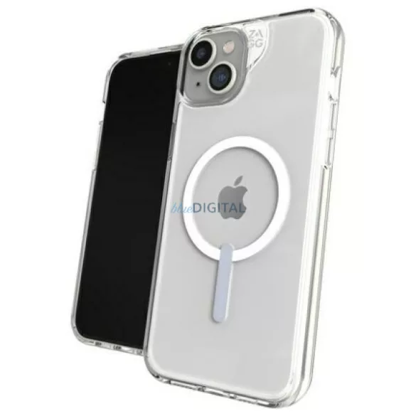 ZAGG Crystal Palace Snap MagSafe-kompatibilis tok iPhone 15 Plus - átlátszó