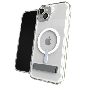 ZAGG Crystal Palace Snap MagSafe-kompatibilis tok kitámasztóval iPhone 15 Plus - átlátszó