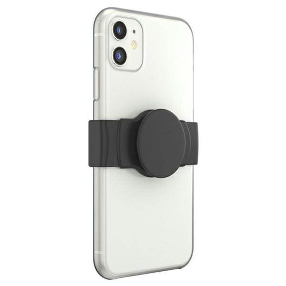 Popsockets PopGrip Slide Stretch 805460 fogantyú telefontokhoz fekete