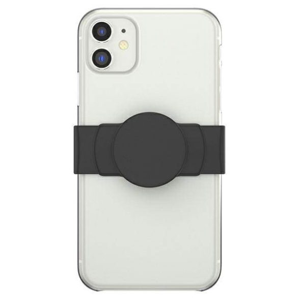 Popsockets PopGrip Slide Stretch 805460 fogantyú telefontokhoz fekete