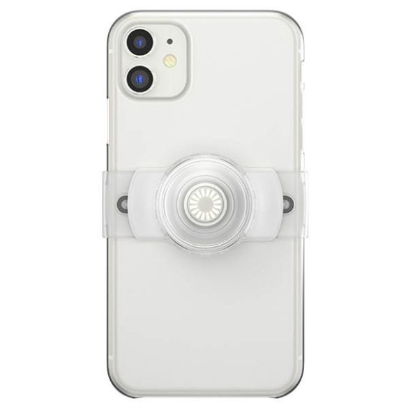 Popsockets PopGrip Slide Stretch 805497 fogantyú telefontokhoz fehér