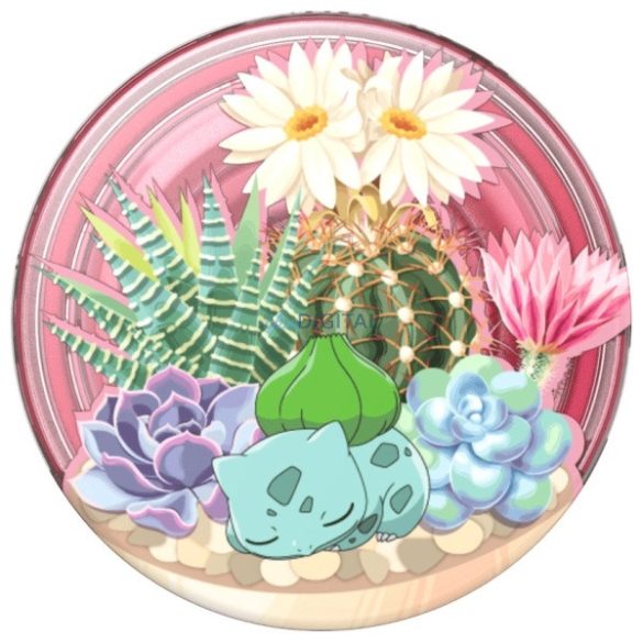 Popsockets Bulbasaur Terrarium kitámasztó