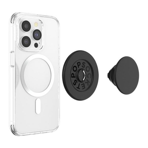 Popsockets PopGrip MagSafe 2 806828 fekete telefonra ragasztható fogantyú