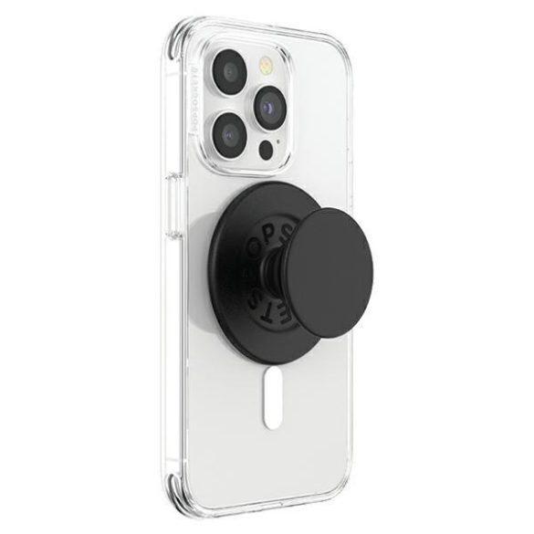 Popsockets PopGrip MagSafe 2 806828 fekete telefonra ragasztható fogantyú