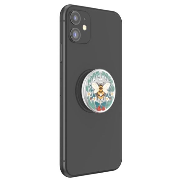 Popsockets PlantCore Grip Bee Boho 806486 telefonra ragasztható fogantyú