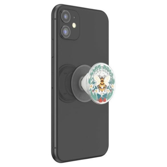 Popsockets PlantCore Grip Bee Boho 806486 telefonra ragasztható fogantyú