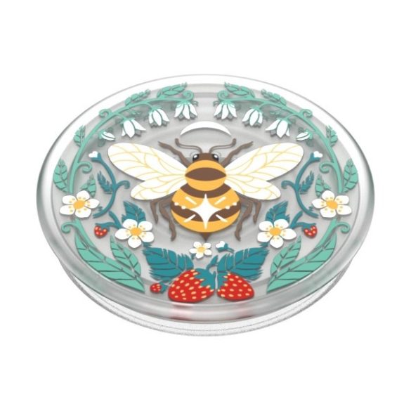 Popsockets PlantCore Grip Bee Boho 806486 telefonra ragasztható fogantyú