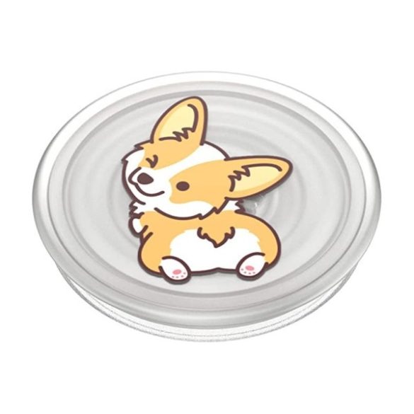 Popsockets PlantCore Grip Cheeky Corgi 806487 telefonra ragasztható fogantyú