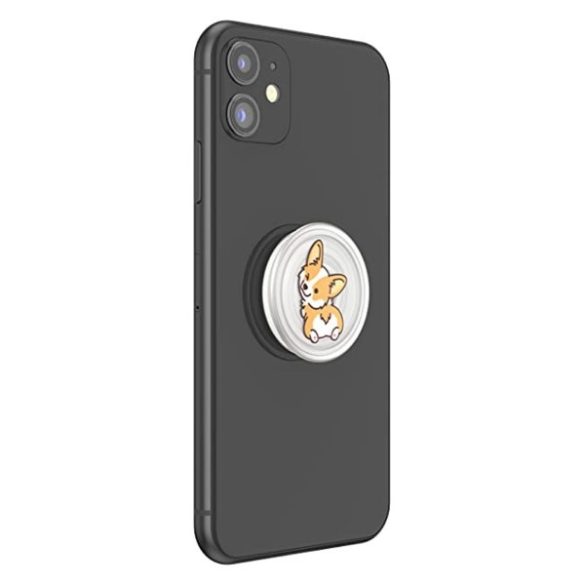 Popsockets PlantCore Grip Cheeky Corgi 806487 telefonra ragasztható fogantyú